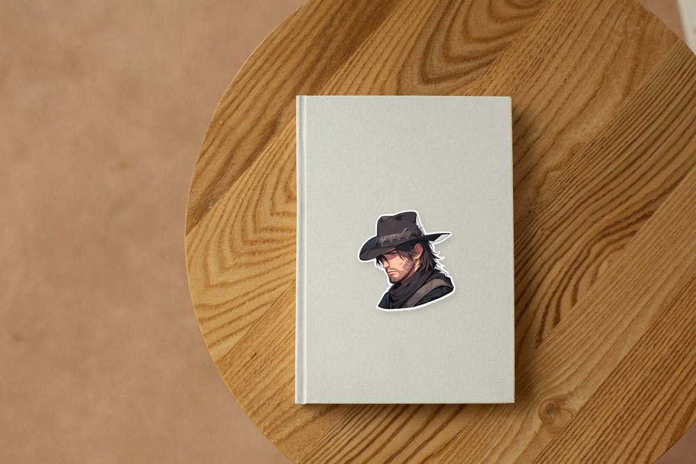 Red Dead John Marston Art Sticker