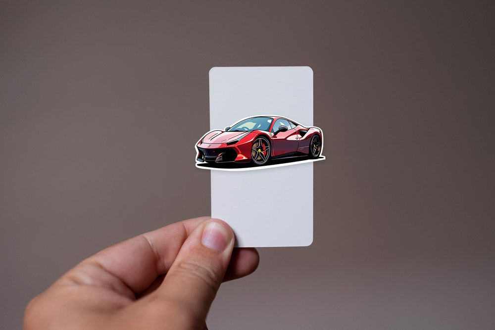 Cool Ferrari 488 Sticker