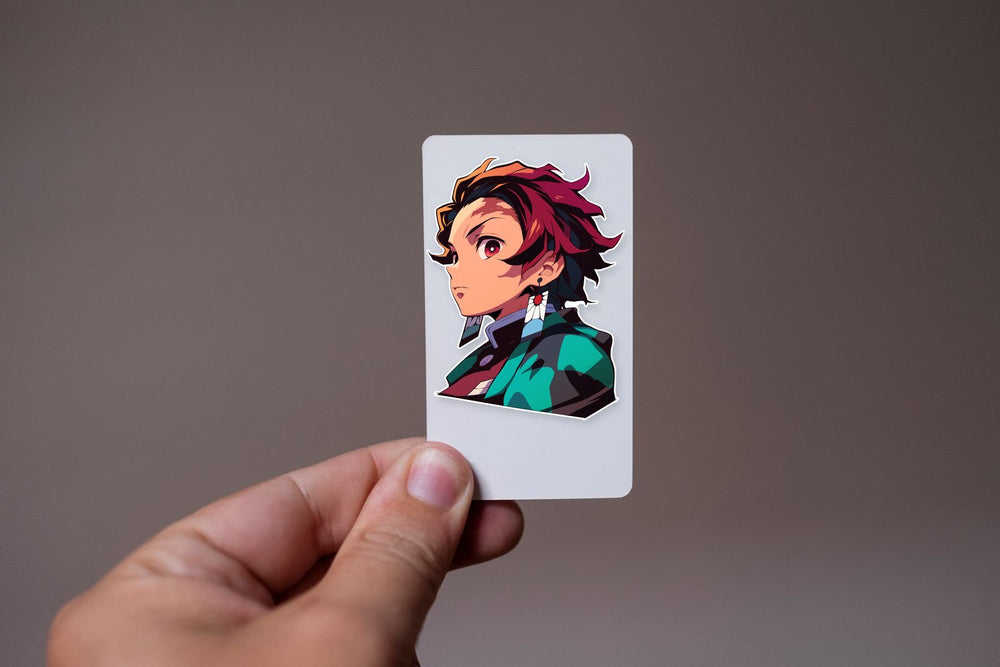 Tanjiro Demon Slayer Profile Sticker