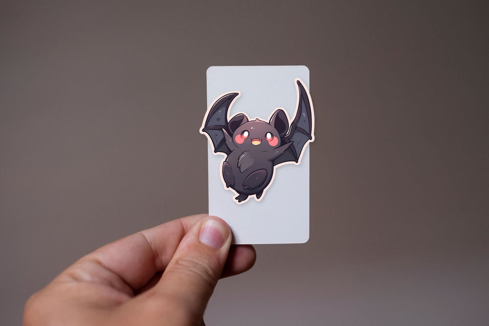 Halloween Cute Black Bat Sticker