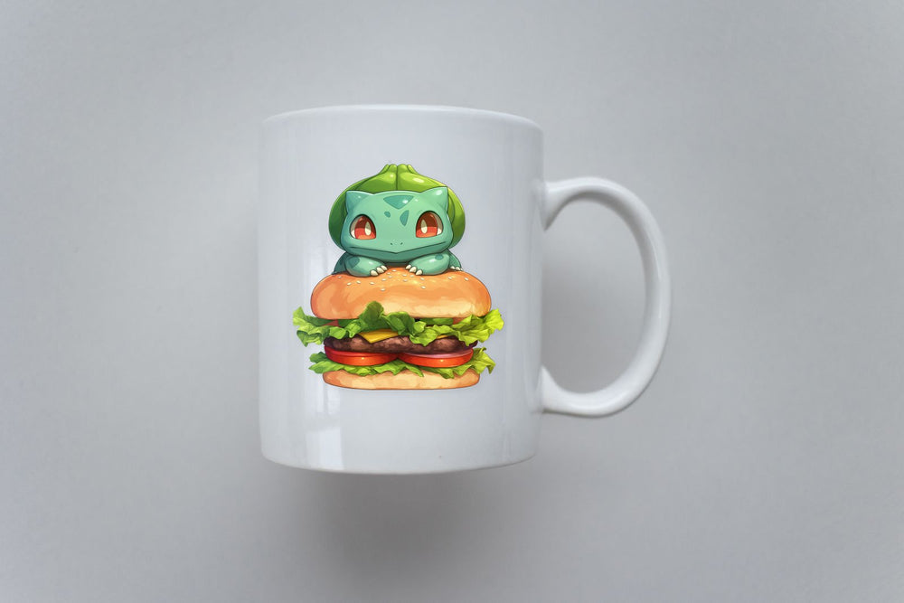 Bulbasaur Burger Pokemon Sticker