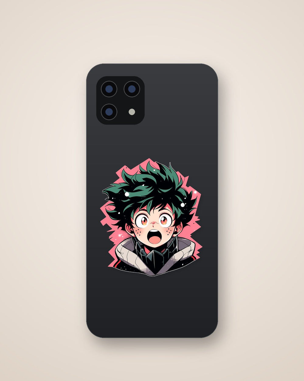 Mha Surprised Izuku Midoriya Sticker