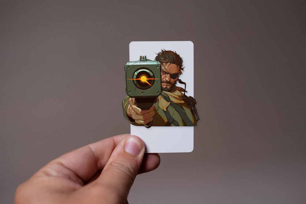 Cool Metal Gear Solid Snake Sticker