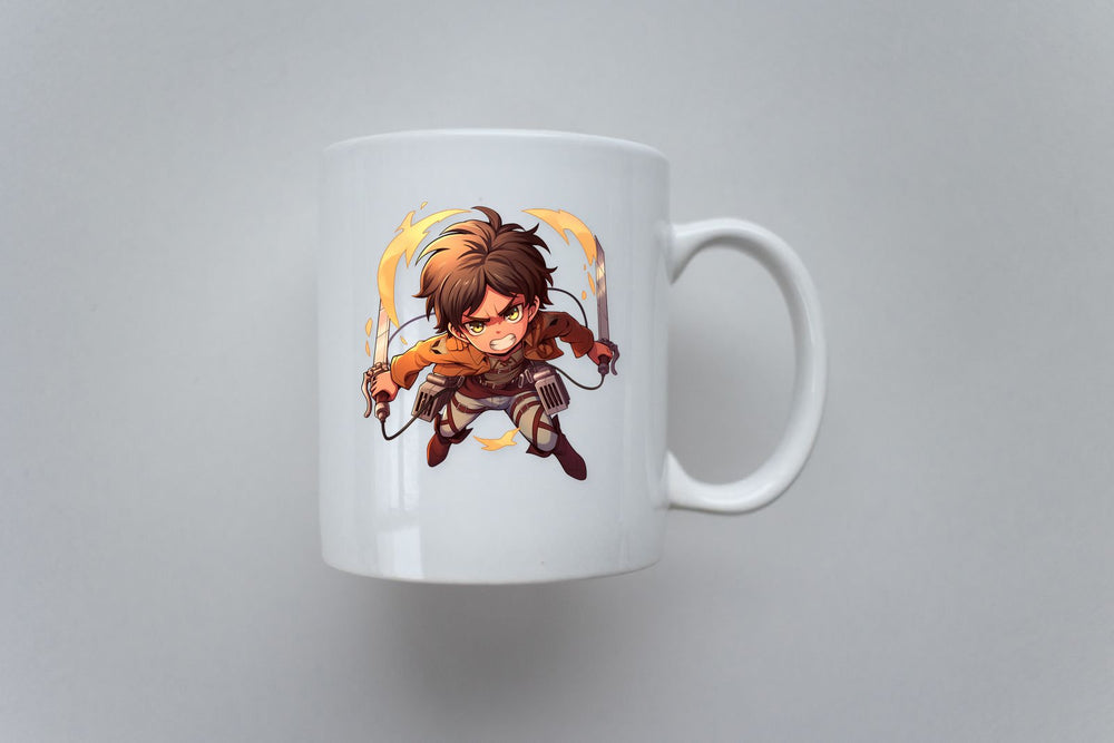 Eren Jaeger Attack Mode Sticker