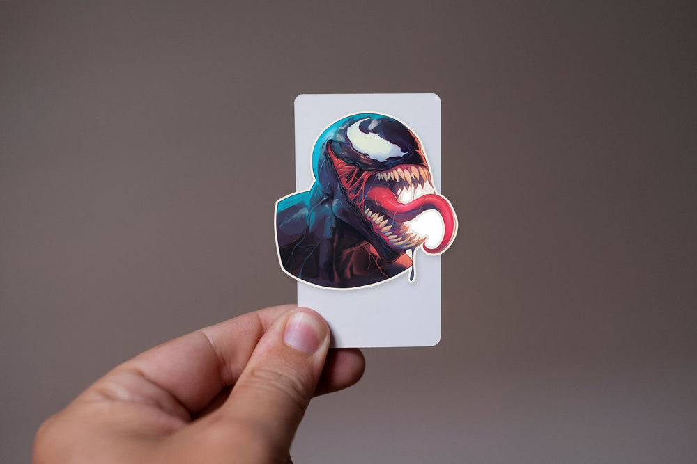 Venom Scary Tongue Sticker