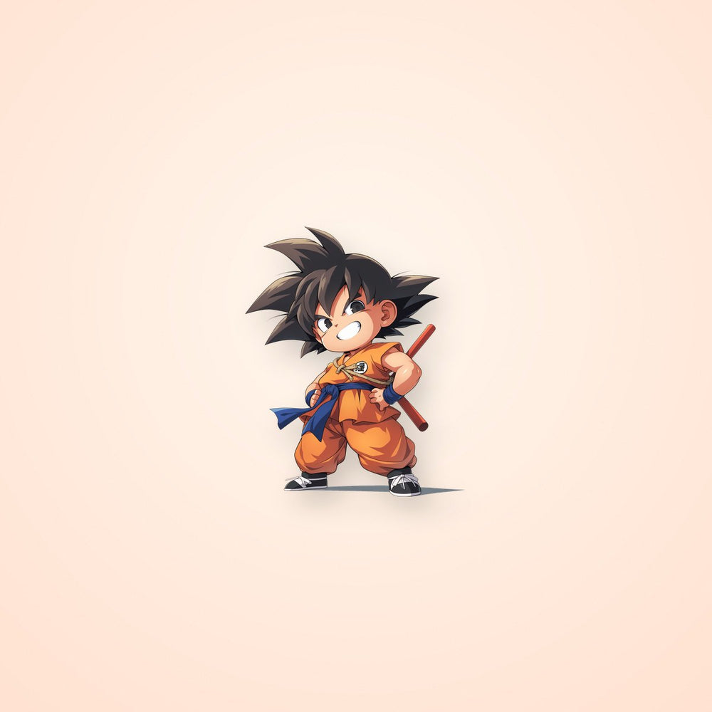 Kid Goku Dragon Ball Sticker
