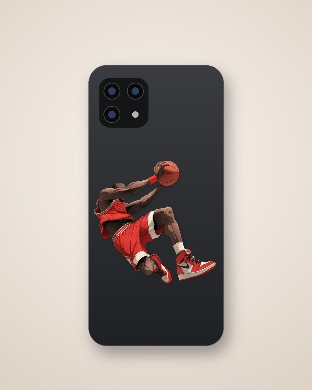 Basketball Dunk Jordan Style Sticker