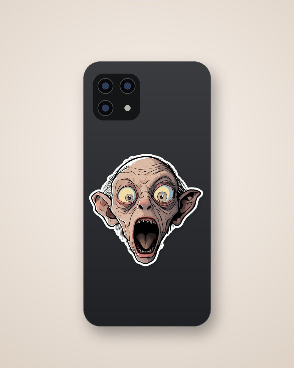 Lord of the Rings Scary Gollum Sticker