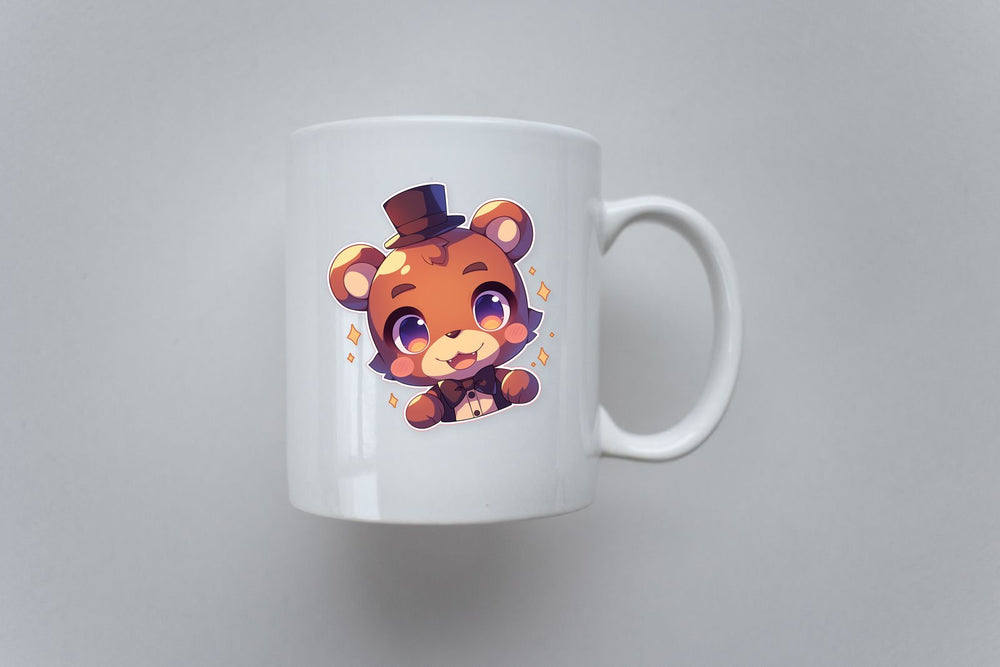 Fnaf Classic Freddy Cute Sticker