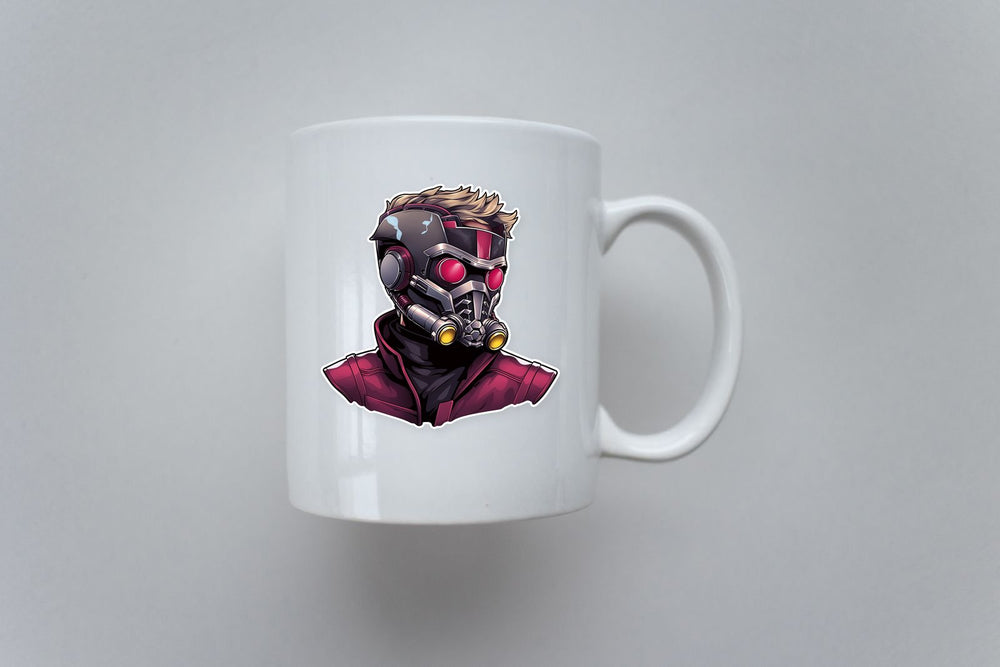 Marvel Star-Lord in Helmet Sticker