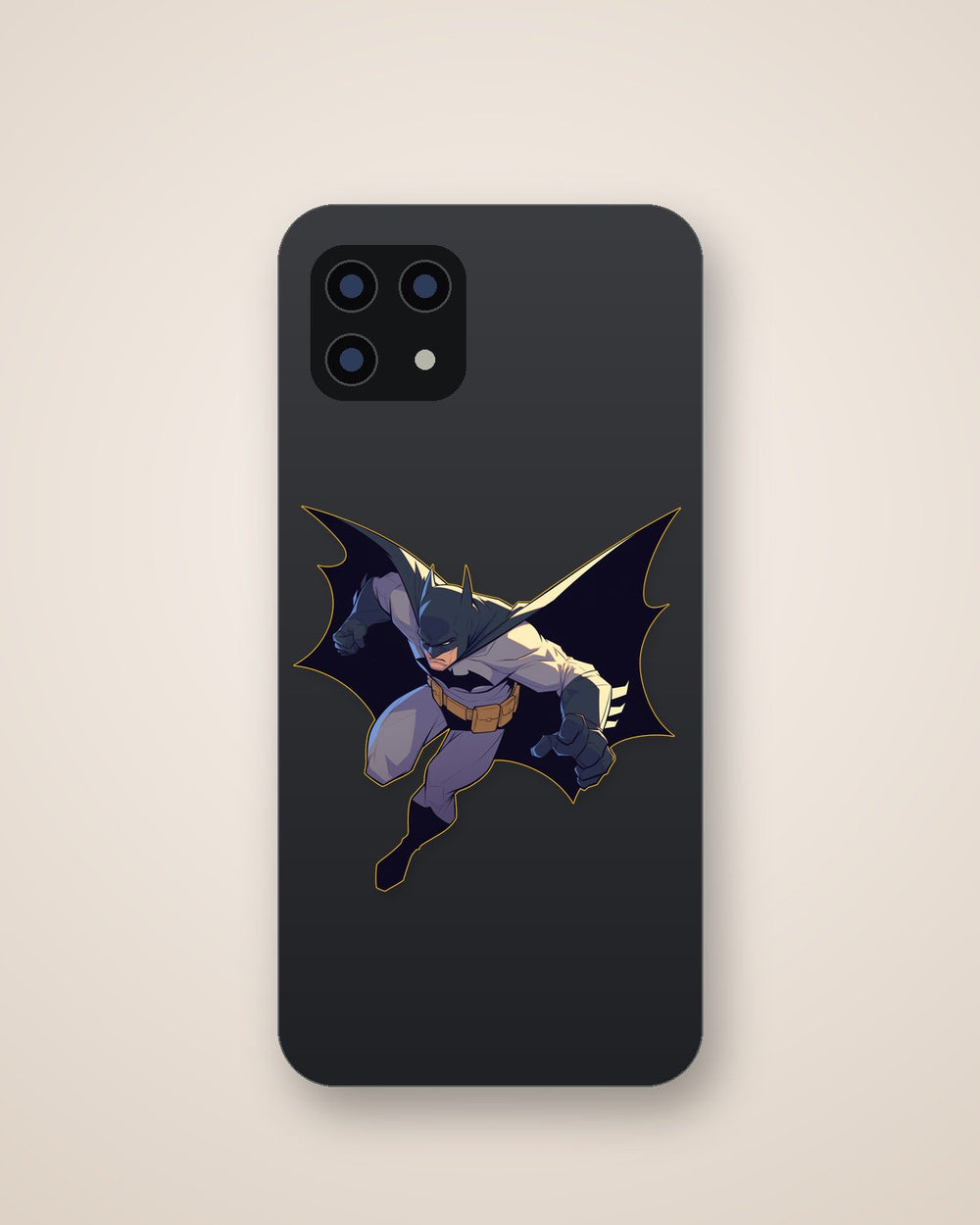 Batman Jumping Action Comics Sticker