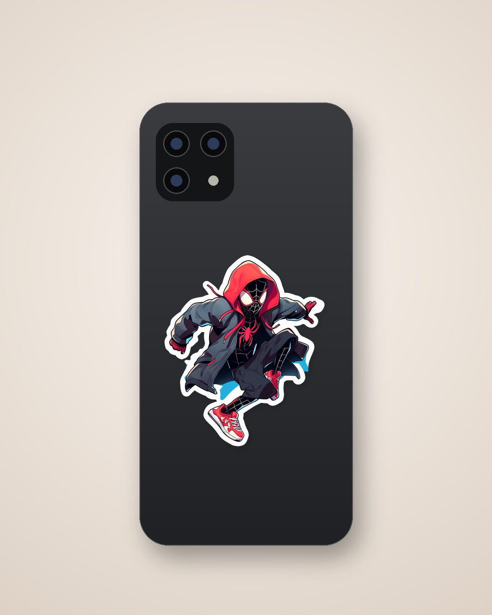 Spider-Man Miles Morales in Jacket Sticker
