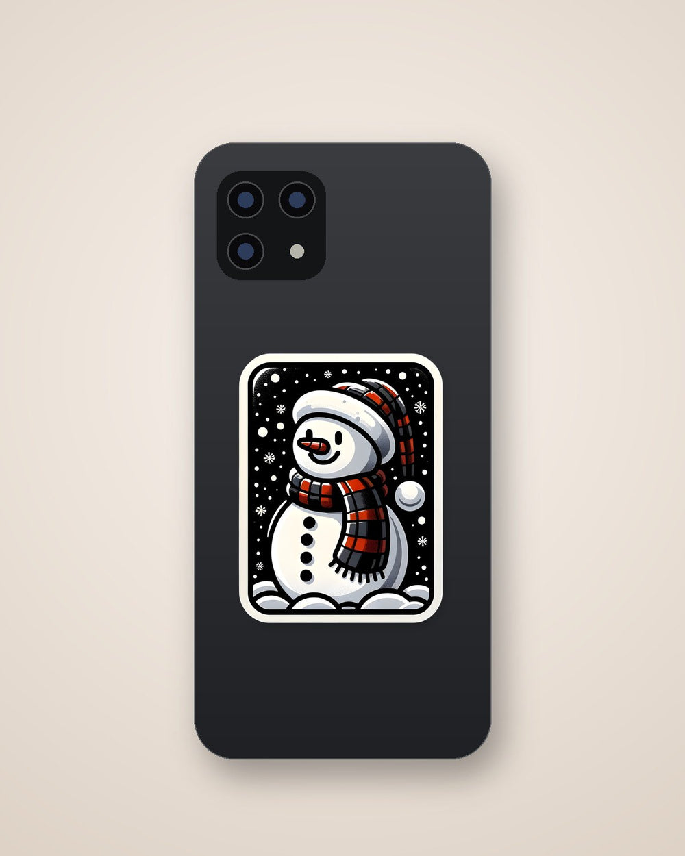 Cute Winter Snowman Sticker