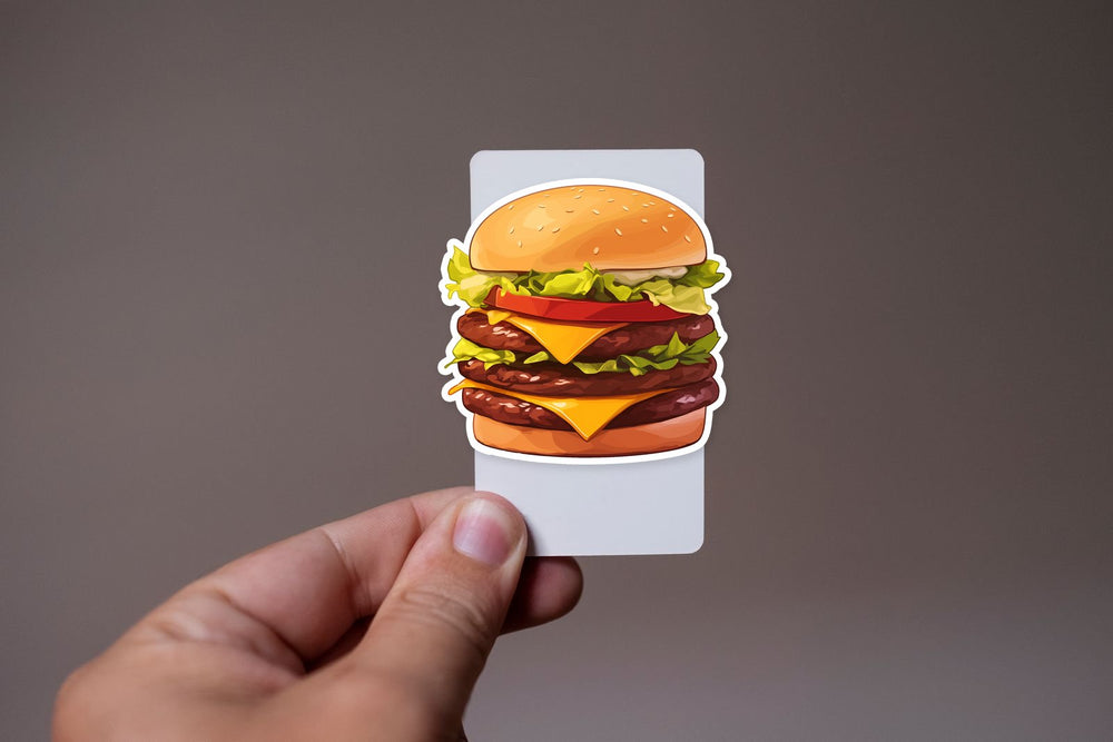 Mcdonalds Burger Fastfood Sticker