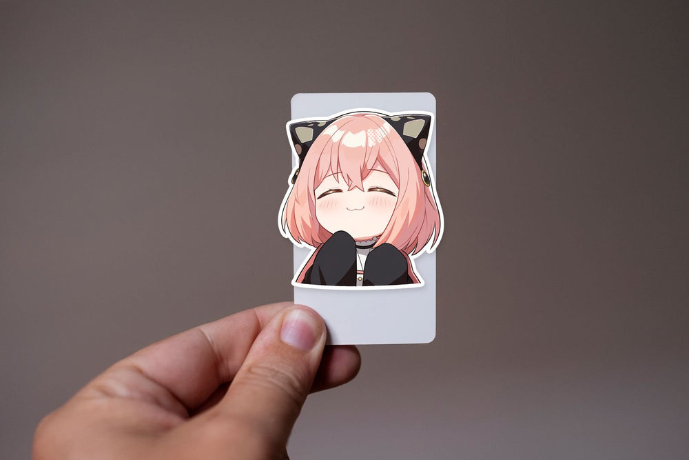 Cute Happy Anya Forger Sticker