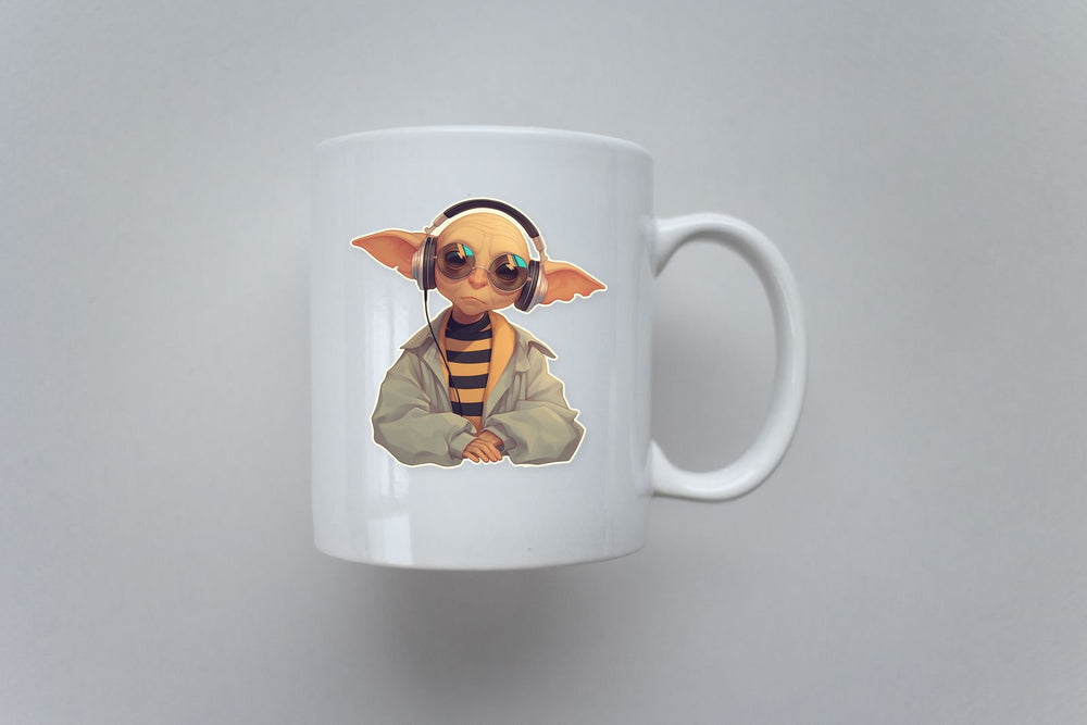 Dobby Streetwear Headphones Style Clipart Sticker