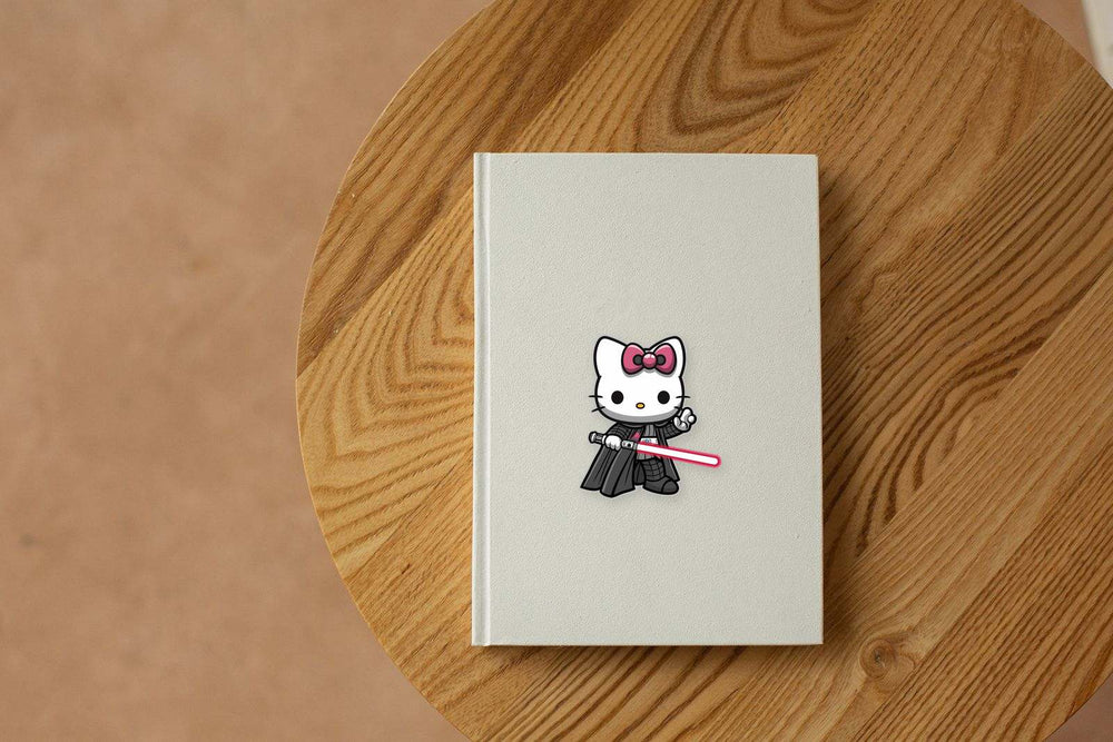 Hello Kitty Darth Vader Crossover Sticker