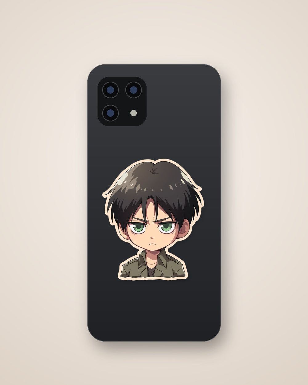 Chibi Eren Yeager Child Sticker