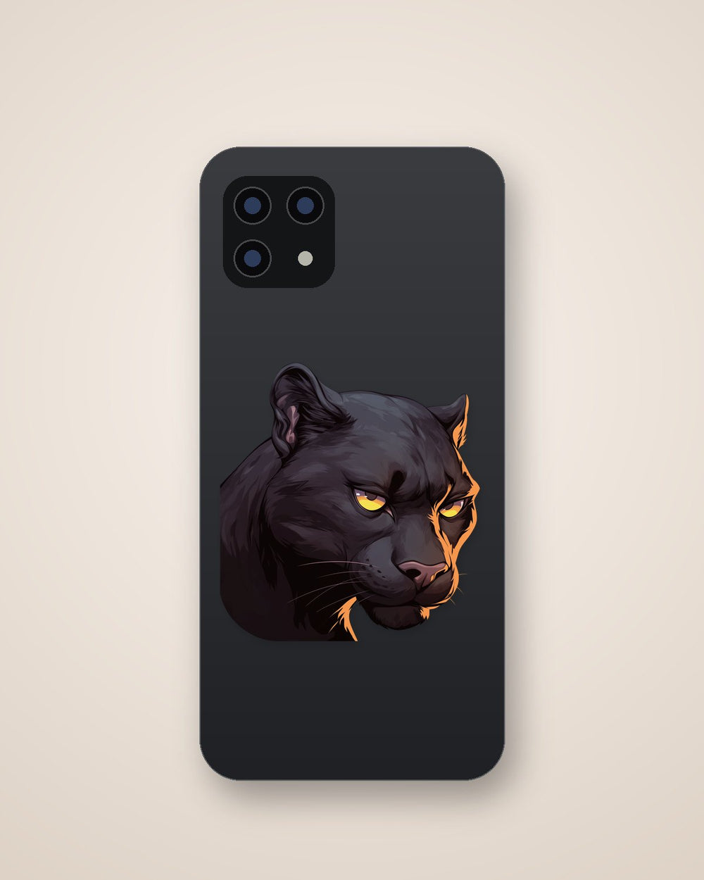 Black Panther Animals Sticker
