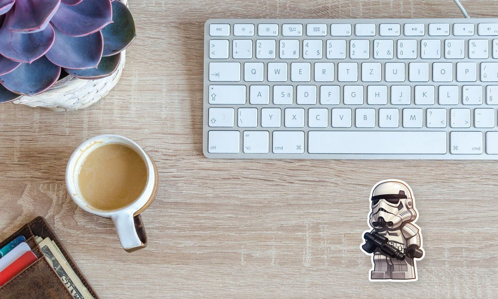 Stormtrooper Lego Warrior Sticker