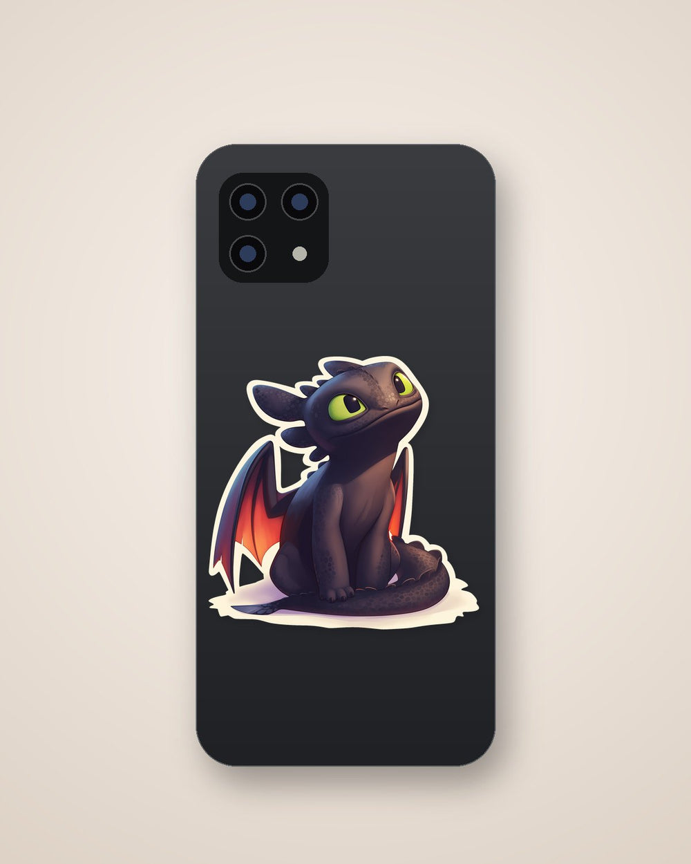 How to Train Your Dragon Toothless Sticker