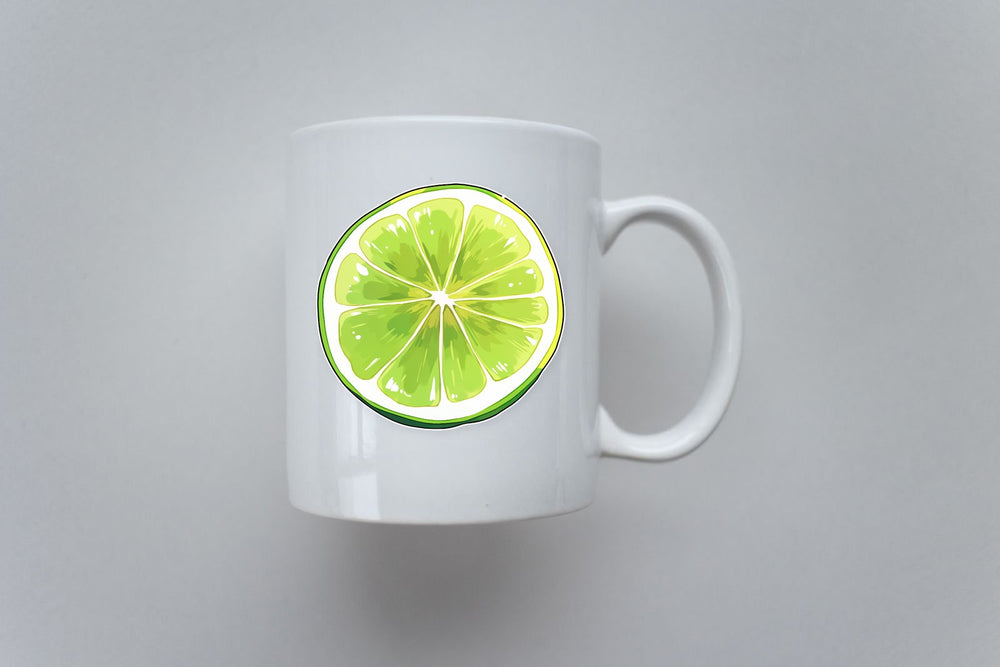 Lime Slice Sticker