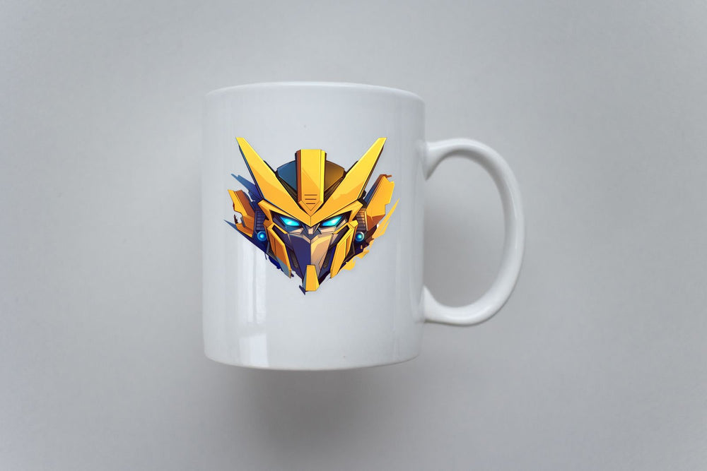 Transformers Bumblebee Glowing Eyes Sticker
