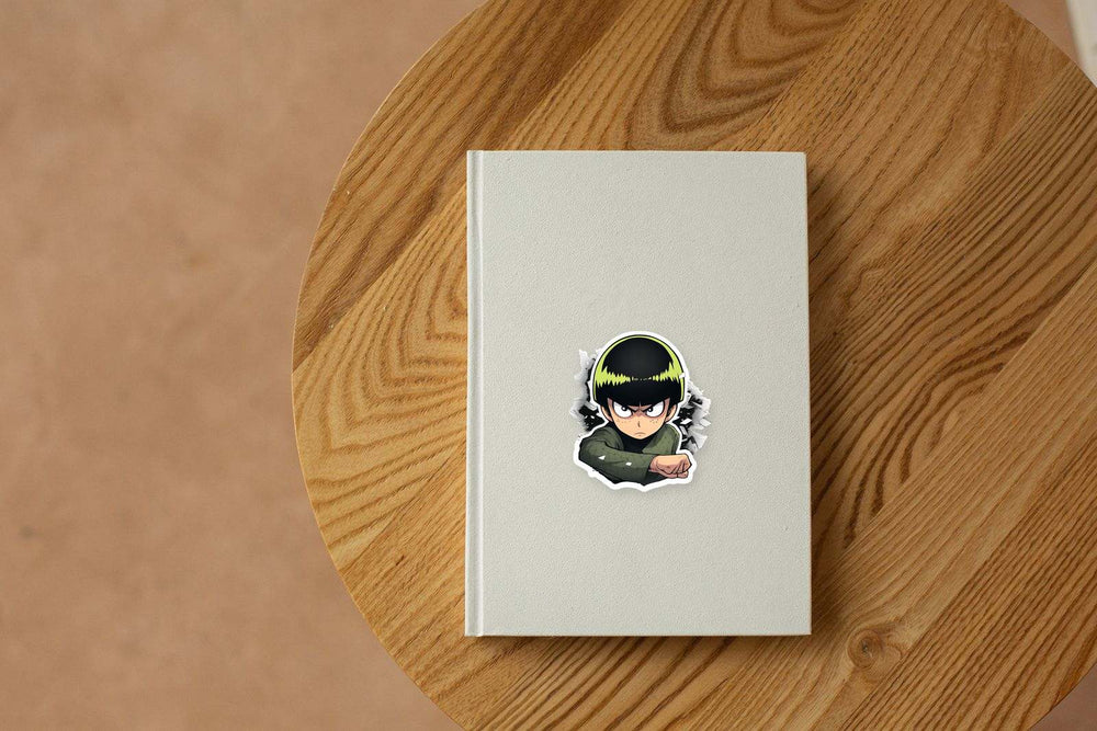 Naruto Angry Rock Lee Sticker
