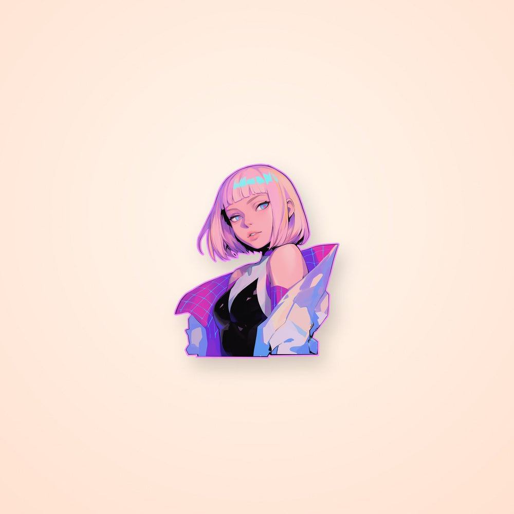 Gwen Stacy Spider-Verse Sticker