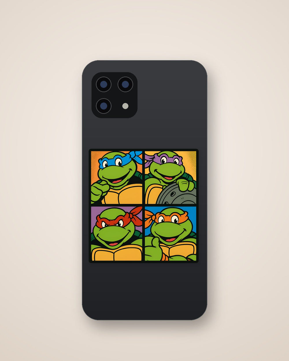 Tmnt Ninja Turtles Faces Sticker