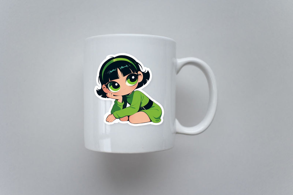 Buttercup Powerpuff Girls Beautiful Sticker