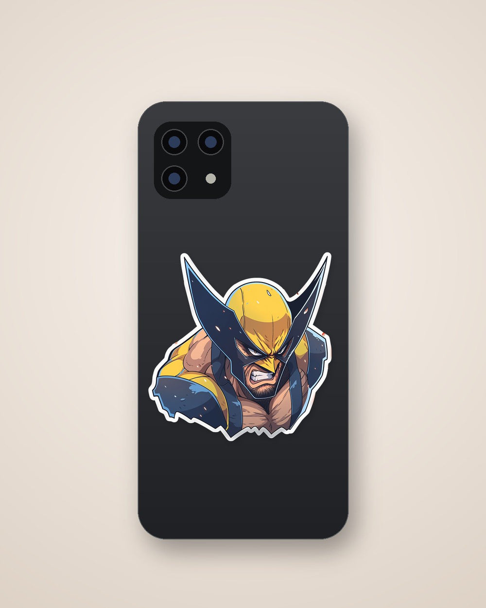 Angry Wolverine X-Men Sticker