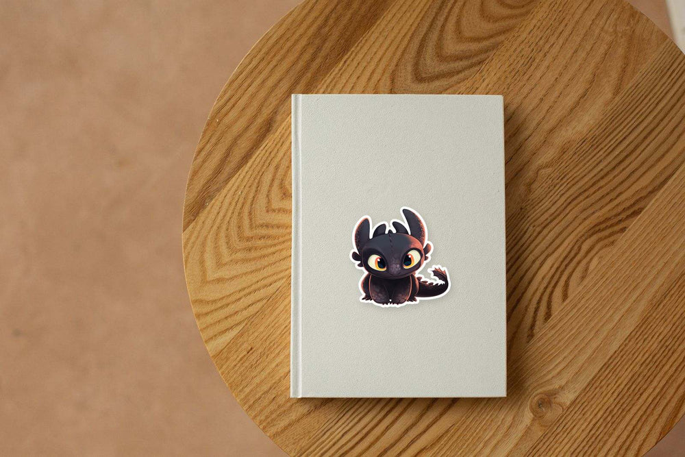 Chibi Toothless Baby Dragon Sticker