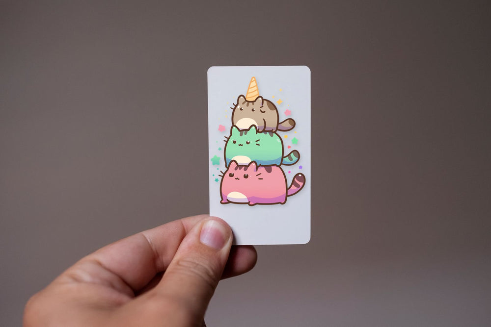 Pusheen Unicorn Stack Sticker