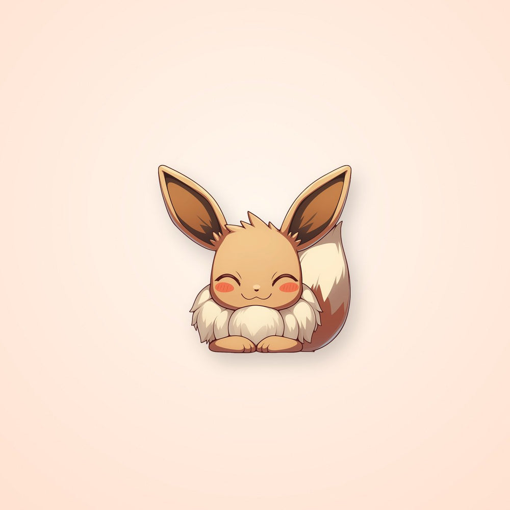 Aesthetic Eevee PokéMon Sticker