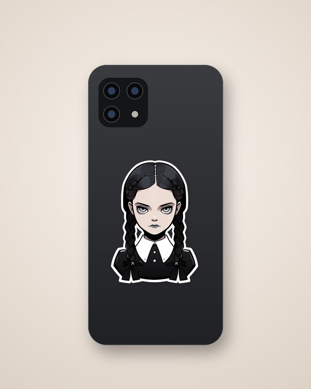 Aesthetic Wednesday Addams Sticker