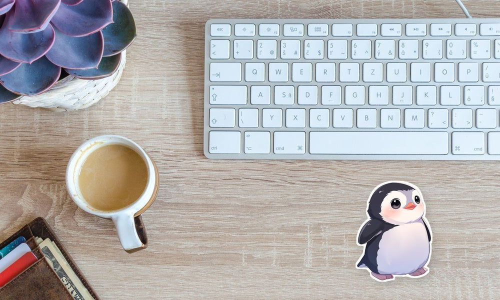 Cute Baby Penguin Sticker