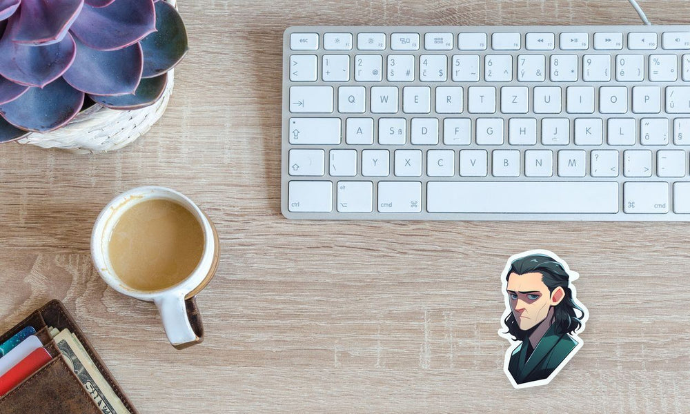 Displeased Loki Marvel Sticker