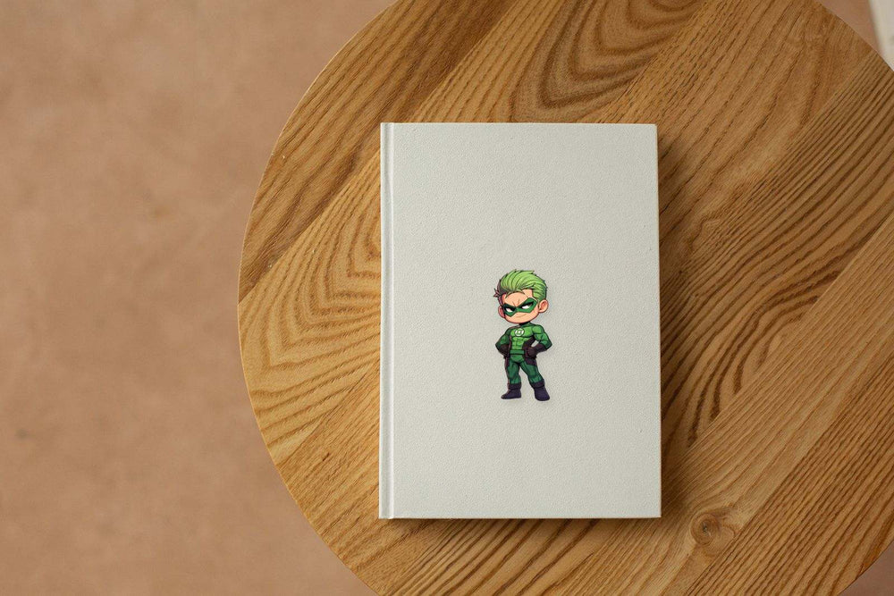 Cute Green Lantern Marvel Sticker