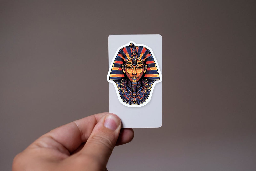 Egyptian Tutankhamun Mask Sticker