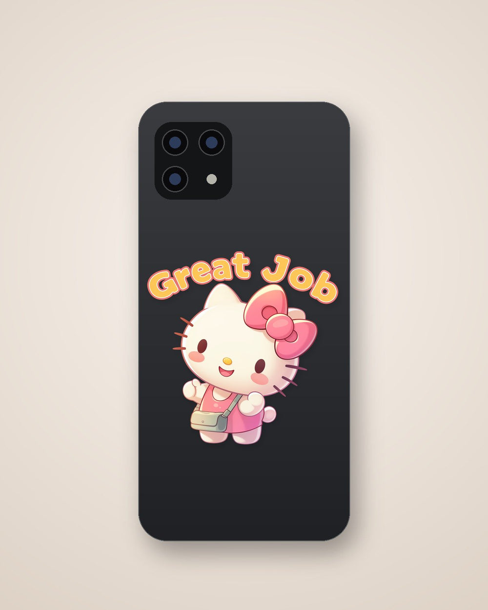 Happy Hello Kitty Great Job Sticker