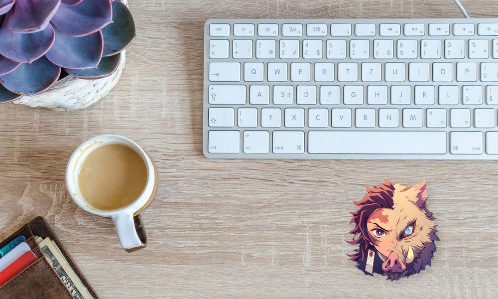 Demon Slayer Tanjiro & Half Inosuke Sticker