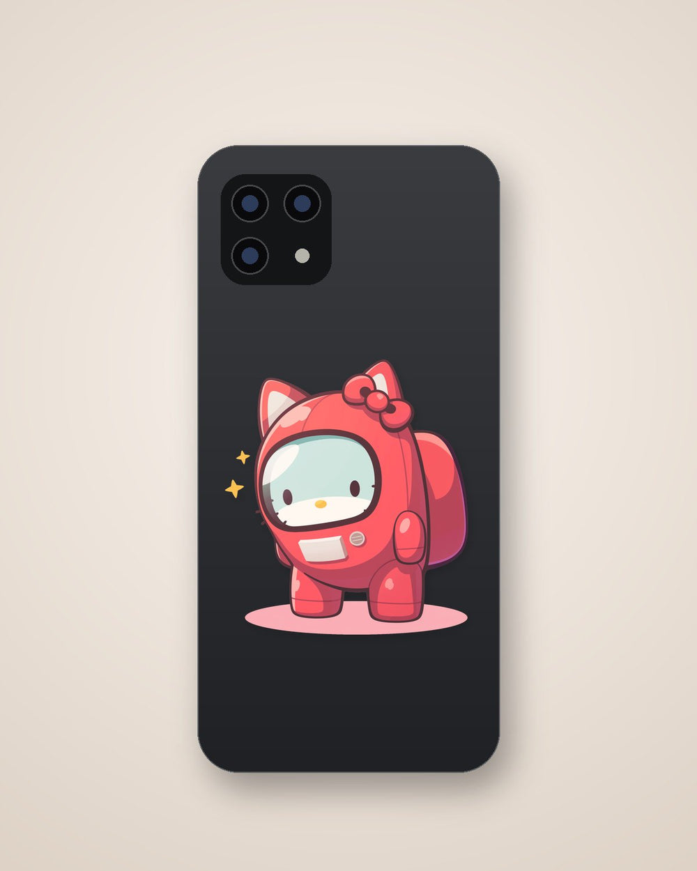 Hello Kitty Among Us Red Clipart Sticker