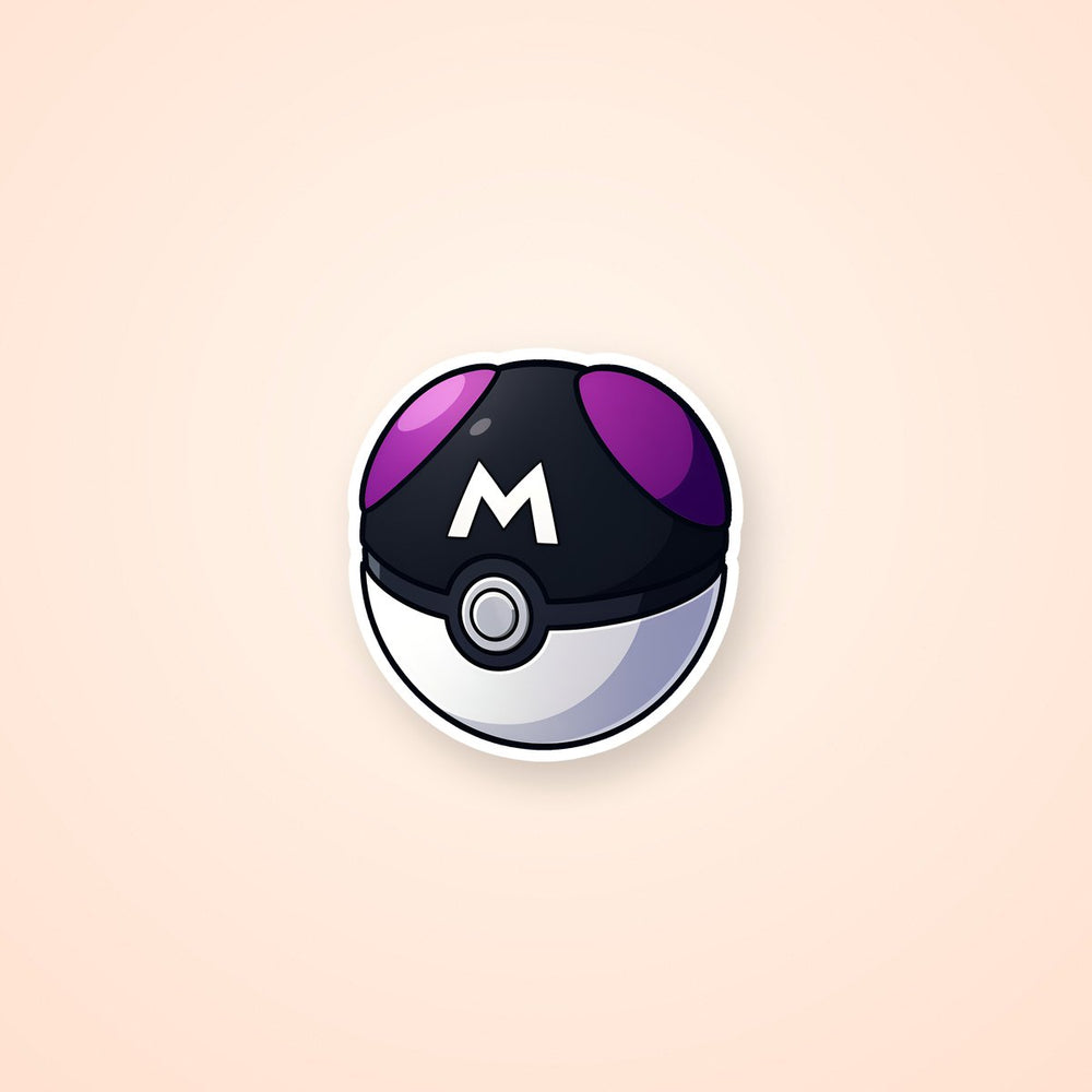 Master Ball Pokemon Sticker