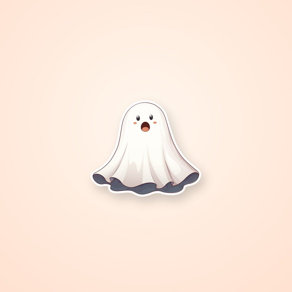 Cute Ghost Kawaii Sticker