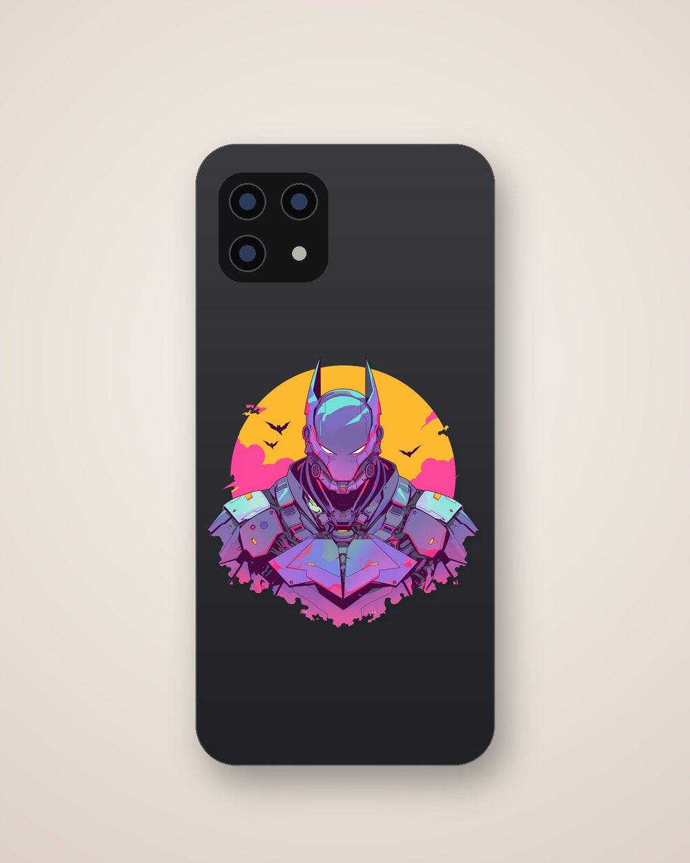 Cyberpunk Batman Futuristic Sticker