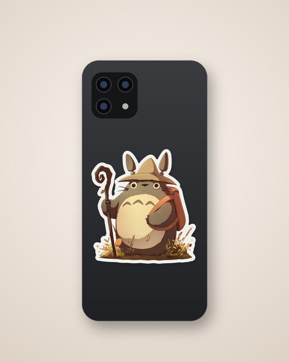 Totoro Autumn Wanderer Sticker