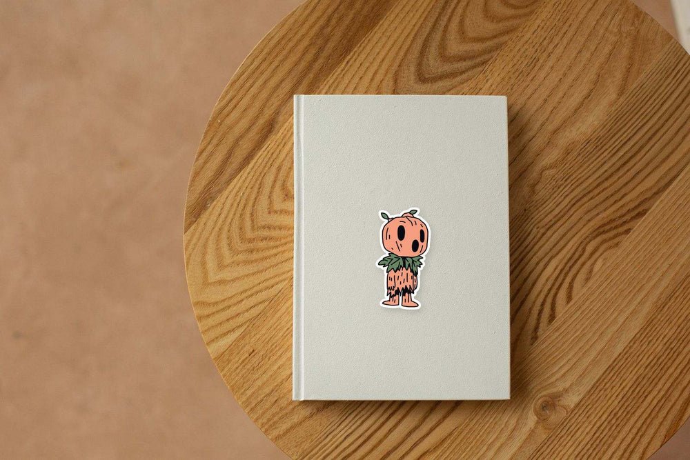 Pumpkin Creature Halloween Sticker