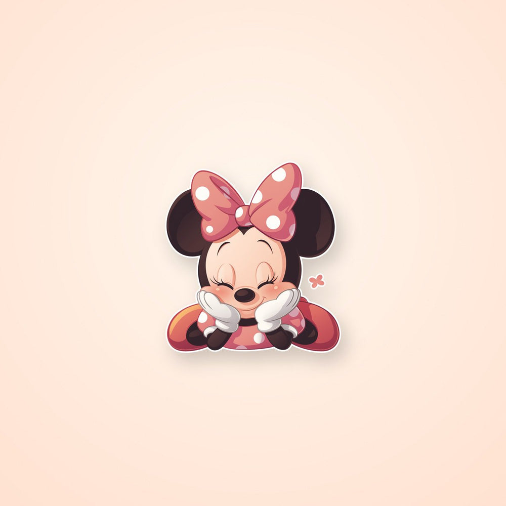 Minnie Mouse Cute Pose Sticker