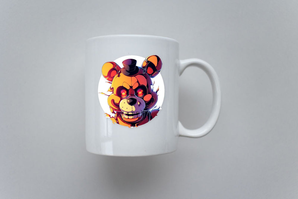 Fnaf Freddy Fazbear Round Sticker